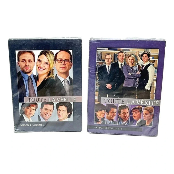 Toute La Verite DVD Lot 2 Season 1 Vol 2 and 2 Vol 1 Lot 2 French  Francais - Picture 1 of 3